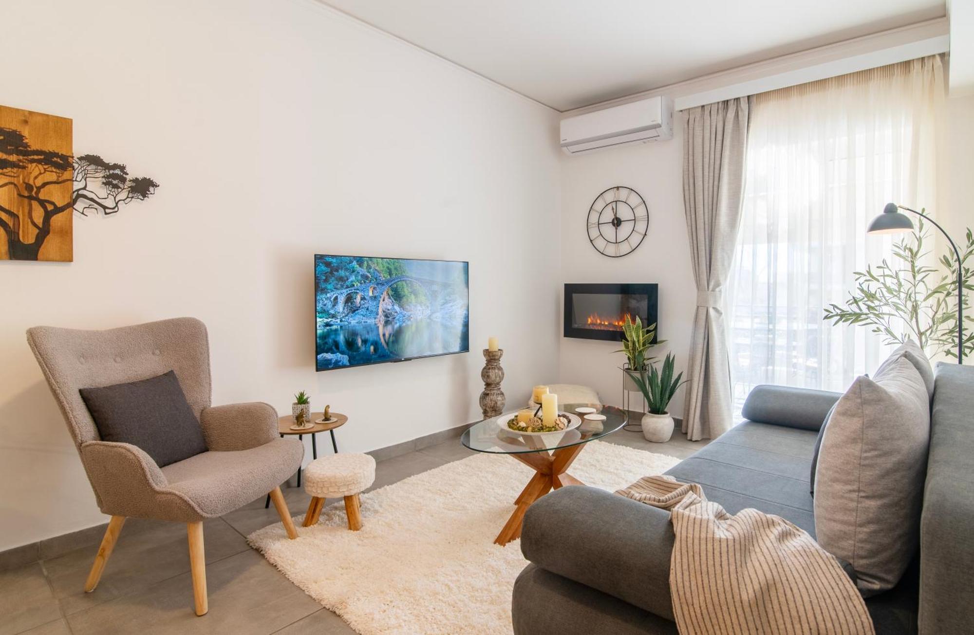 Michael'S Seaside Homely Apartment In Varkiza Buitenkant foto